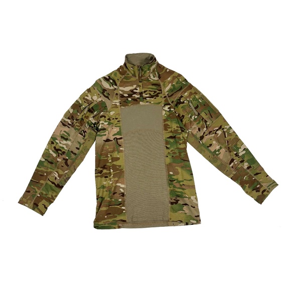 US Army Combat Shirt Camo Military Tactical Flame Resistant FR USA.  Exc - Picture 1 of 4